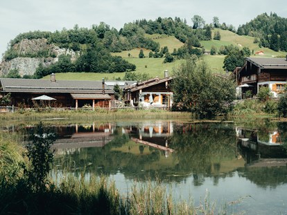 Hüttendorf - Sauna: im Chalet - Chaletdorf Sommer - Alpzitt Chalets