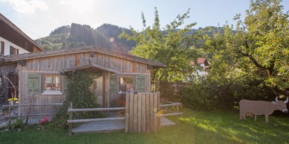 Hüttendorf - zustellbares Kinderbett - Allgäu - Chalet Muh - Dorf Chalet