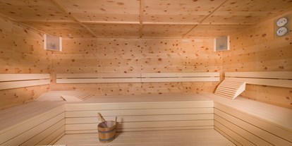 Hüttendorf - Dampfbad: im Hauptgebäude - Trebesing - Sauna im Chalet Edelweiß - EDELWEISS CHALETS Zauchensee