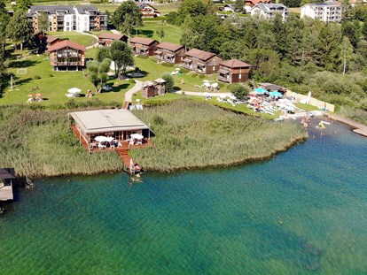 Hüttendorf - Umgebungsschwerpunkt: Fluss - Kärnten - Das Lake Resort befindet sich direkt am Pressegger See! - Lake Resort Pressegger See