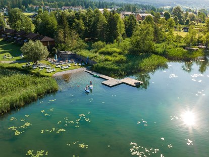 Hüttendorf - Umgebungsschwerpunkt: Fluss - Kärnten - Lake Resort Pressegger See