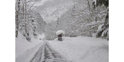Hüttendorf - Anreise mit dem Auto - Hinterstoder - Winterstimmung - Romantische Ferienhütte