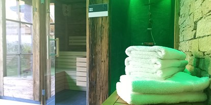 Hüttendorf - Schwerpunkt: Urlaub mit Hund - Sauna in den Chalets Fulseck und Kreuzkogel - Birnbaum Chalets Grossarl