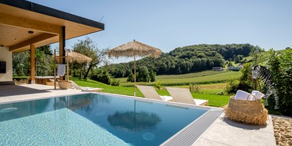 Hüttendorf - Geschirrspüler - Infinity Pool - Beachhouse & Pool - Julianhof - Premium Guesthouse & Spa