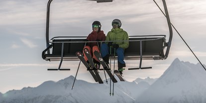 Hüttendorf - offener Kamin - Ski- & Gletscherwelt Zillertal 3000 - ChaletDorf BRUGGER in Mayrhofen - BRUGGER | ChaletDorf
