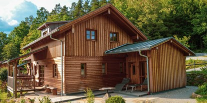 Hüttendorf - Umgebungsschwerpunkt: Berg - Chalet am Wald mit Außensauna
für 2 bis 4 Personen - Ferienhäuser Sunleitn
