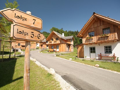 Hüttendorf - Kinderhochstuhl - Hinterstoder - AlpenParks Hagan Lodge Altaussee