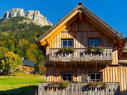 Hüttendorf - zustellbares Kinderbett - Irdning - AlpenParks Hagan Lodge Altaussee