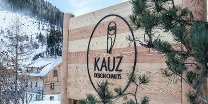 Hüttendorf - Sauna: im Chalet - Turrach - Willkommen in den KAUZ Design Chalets am Katschberg - Kauz - Design Chalets