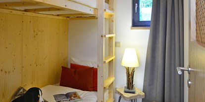 Hüttendorf - Schwerpunkt: Romantikurlaub - Neuss - Kinderzimmer im BaumChalet Luftschloss - BaumChalets im Alpenpark Neuss