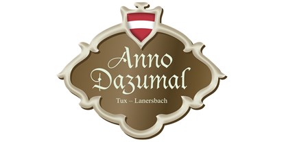 Hüttendorf - Umgebungsschwerpunkt: am Land - Tirol - Logo - Alpendorf Anno Dazumal