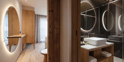 Hüttendorf - zustellbares Kinderbett - Trentino-Südtirol - Badezimmer 3 -  Pescosta Chalet Luxury Living