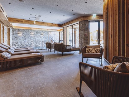 Hüttendorf - Sauna: im Hauptgebäude - Wellnessrefugium - Bergdorf Hotel Zaglgut Ski In & Ski Out