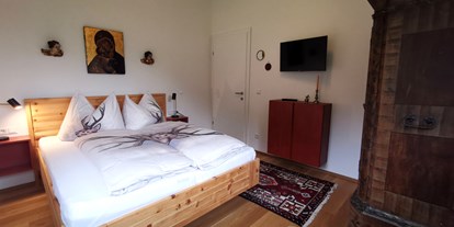 Hüttendorf - Trockenraum: im Chalet - Tirol - Schlafzimmer 4 (erster Stock) - Lodge Sirius  - TYROL PURElife Lodges 