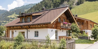 Hüttendorf - Balkon - Pongau - Chalet Frauenkogel mit 10 Betten. Ideal für größere Familien oder Wander-und Skigruppen - Birnbaum Chalets Grossarl