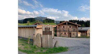 Hüttendorf - Terrasse - Schrofen Chalets Jungholz