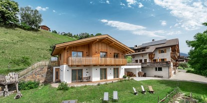 Hüttendorf - Doppelbett - Südtirol - Hauserhof Chalet