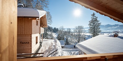 Hüttendorf - Schwerpunkt: Winterurlaub - Deutschland - Aussicht - Waldchalets Allgäu
