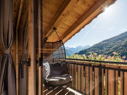 Hüttendorf - Doppelbett - Südtirol - Chalet Brunegg