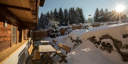 Hüttendorf - Wellnessbereich: in Chalets - Tiroler Unterland - Bergchalet Rauchenhof