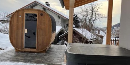 Hüttendorf - Schwerpunkt: Winterurlaub - Sauna - Woid_Liebe&Glück Chalets Bodenmais