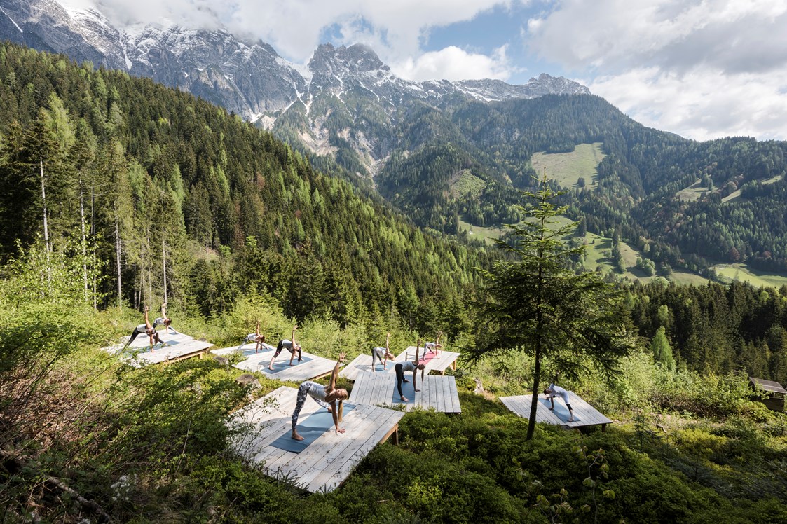 Chalet: Yoga Plattformen im PRIESTEREGG - PRIESTEREGG Premium ECO Resort