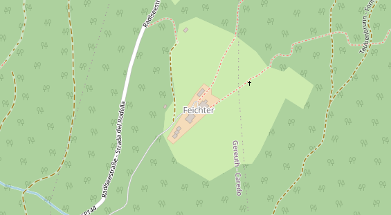 Chaletdorf auf Satellitenbild