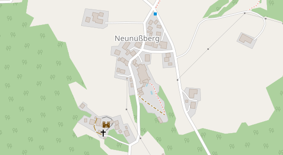 Chaletdorf auf Satellitenbild