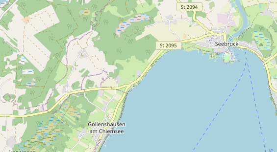 Chaletdorf auf Karte