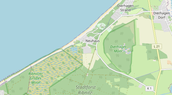 Chaletdorf auf Karte