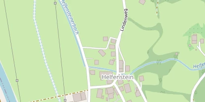 Chaletdorf auf Satellitenbild