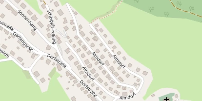 Chaletdorf auf Satellitenbild
