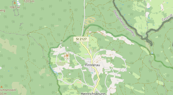 Chaletdorf auf Karte