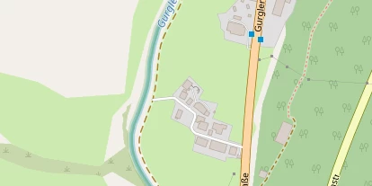 Chaletdorf auf Satellitenbild