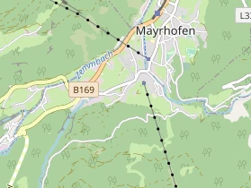 Chaletdorf auf Karte