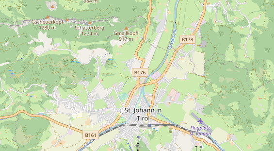 Chaletdorf auf Karte