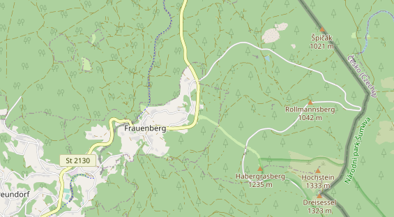 Chaletdorf auf Karte