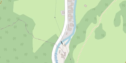 Chaletdorf auf Satellitenbild
