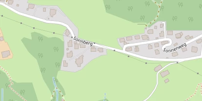 Chaletdorf auf Satellitenbild
