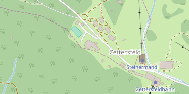 Chaletdorf auf Satellitenbild