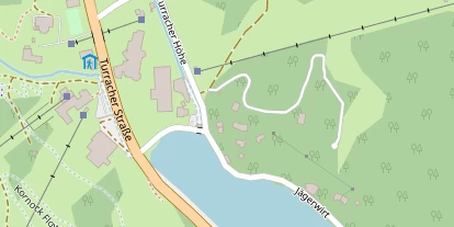 Chaletdorf auf Satellitenbild
