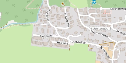 Chaletdorf auf Satellitenbild