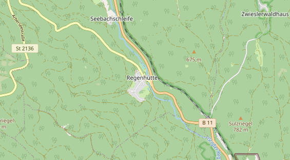 Chaletdorf auf Karte