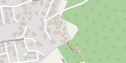Chaletdorf auf Satellitenbild