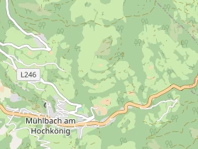 Chaletdorf auf Karte
