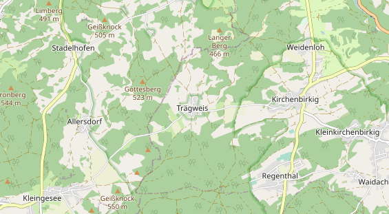 Chaletdorf auf Karte