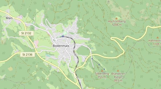 Chaletdorf auf Karte