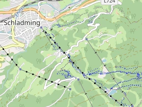 Chaletdorf auf Karte