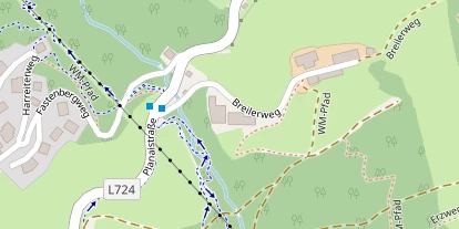 Chaletdorf auf Satellitenbild