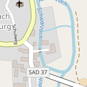 Chaletdorf auf Karte